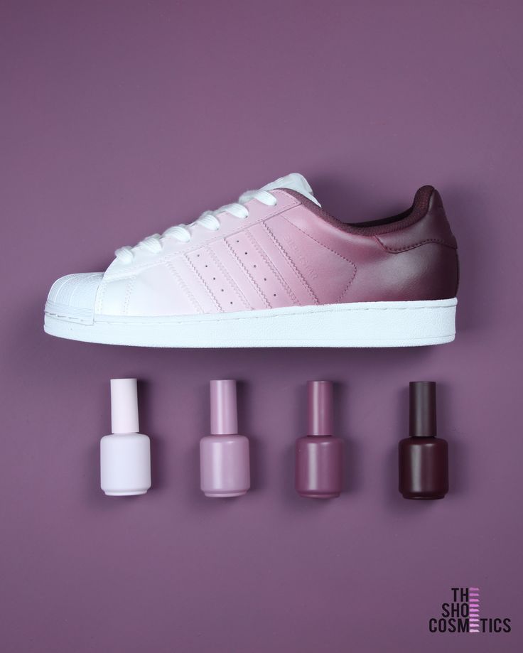 Cute women's Custom Adidas sneakers. TheShoeCosmetics Burgun