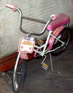 Pink Huffy.  LOVED this bike!
