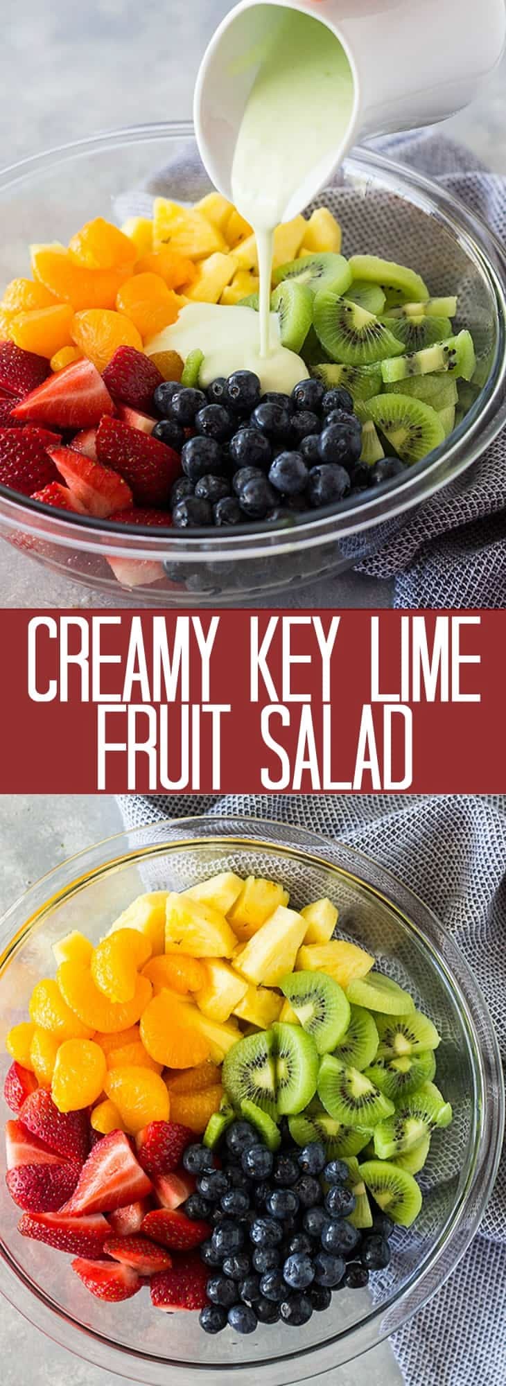 Creamy Key Lime Fruit Salad