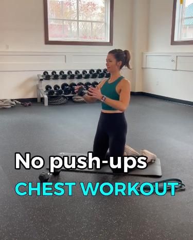 If you want to strengthen your chest muscles without push-up