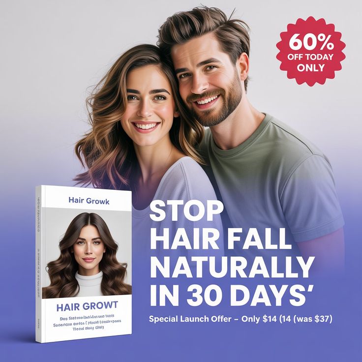 Tired of losing hair every day? You’re not alone! This ebook
