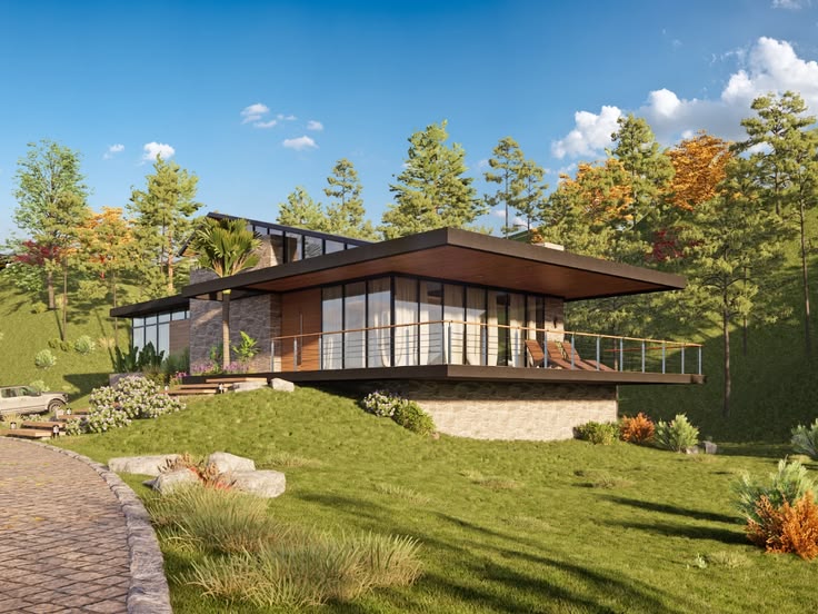Archviz | Casa Serrana :: Behance