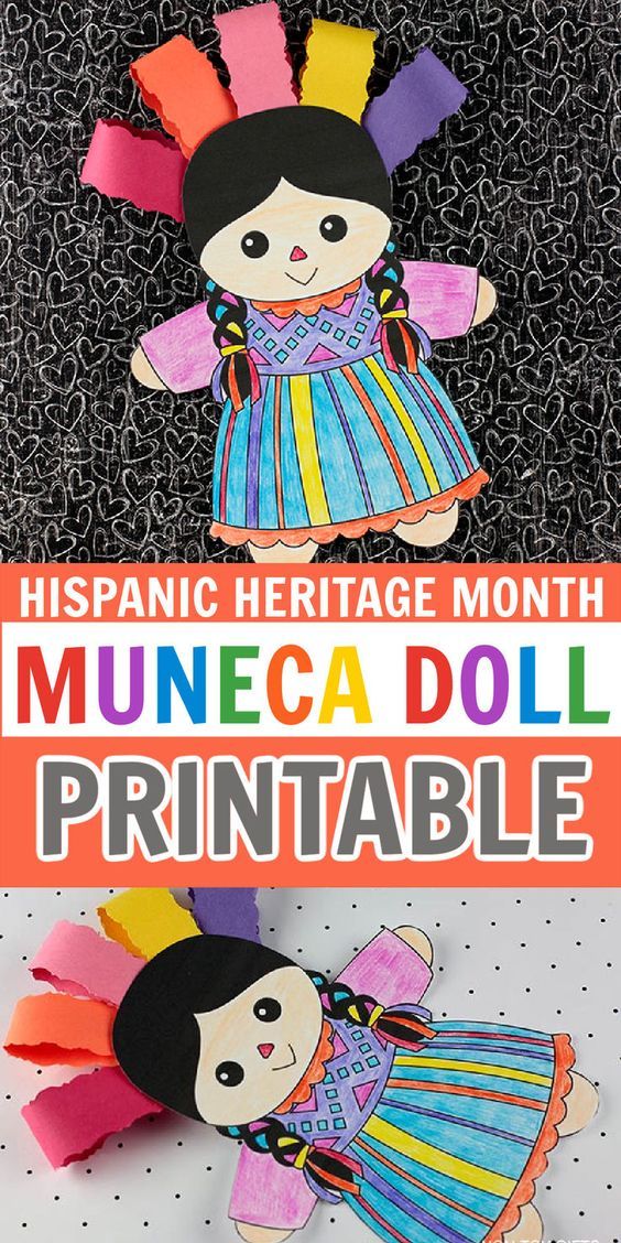 Celebrate Hispanic Heritage Month with this easy Muneca Lele