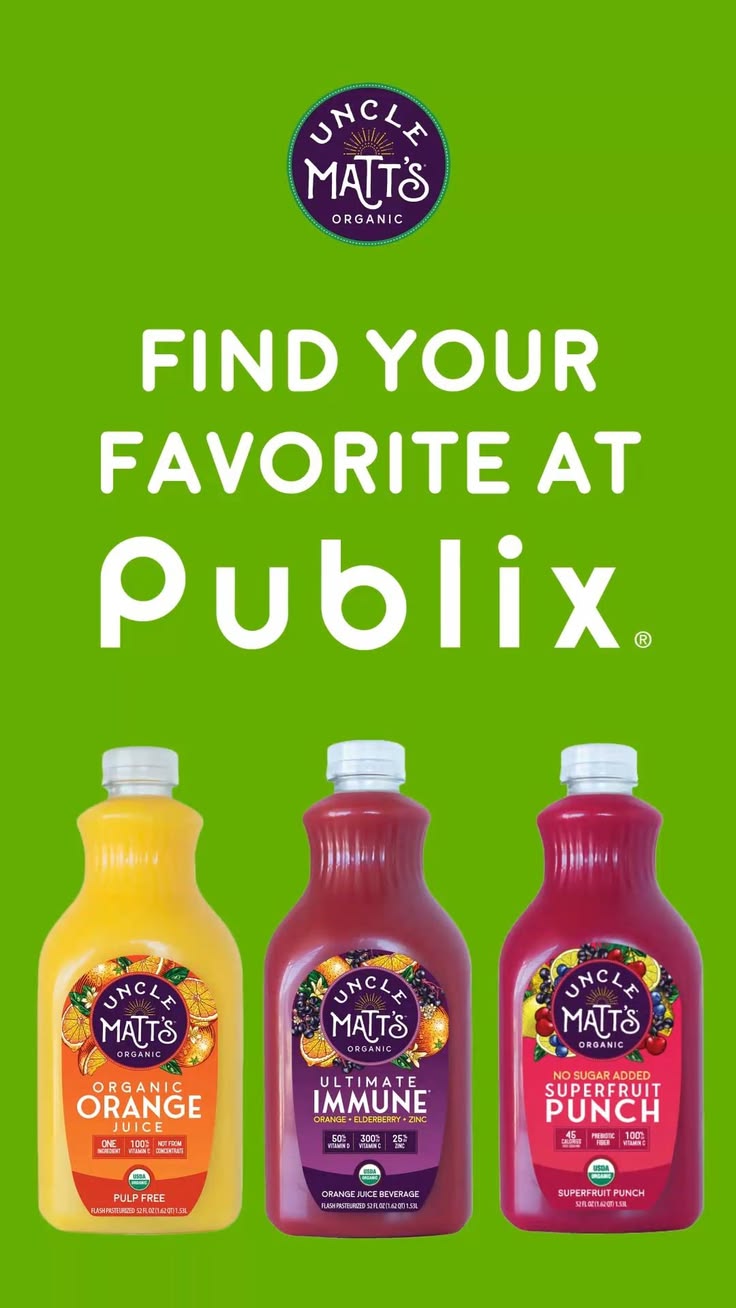 3 reasons to go on a Publix run: Ultimate Immune for real im