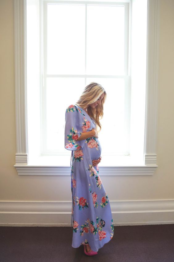 bump dressed in floral