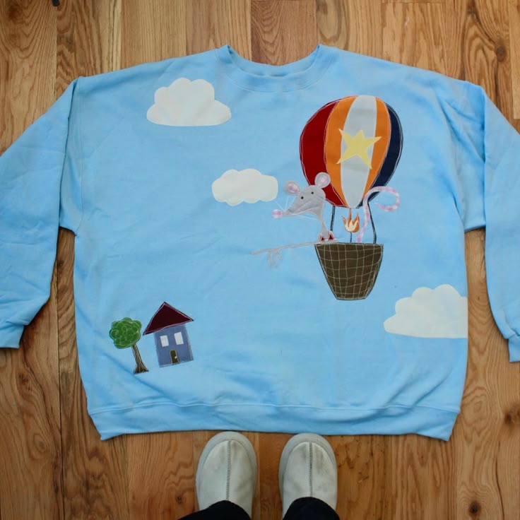Rat in a hot air balloon! #🐀