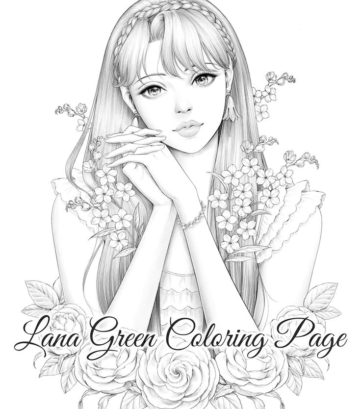 Pure Coloring Page for Adults Grayscale Coloring Page | Etsy