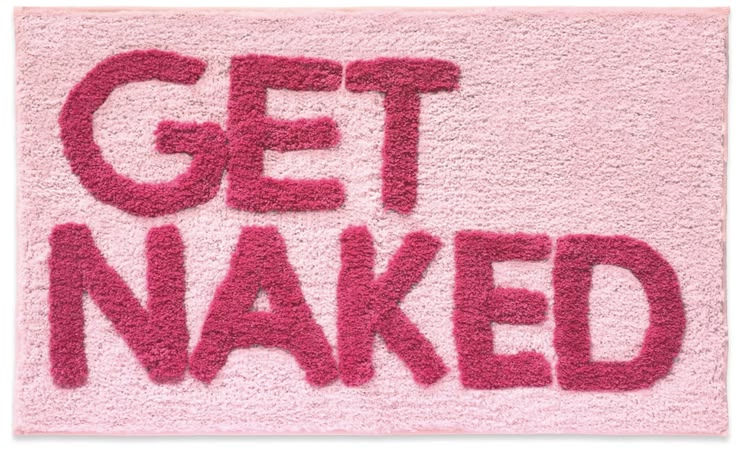 Add a fun pop of personality to your dorm bathroom with this