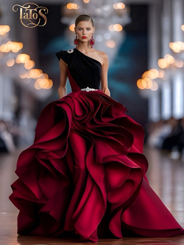 This gown isn't merely worn — it commands attention. The scu