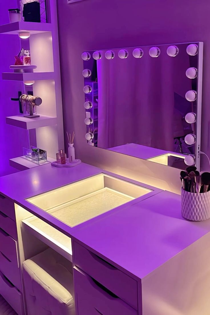Vanity inspo #minimalistbedroom #minimalistvanity #aesthetic