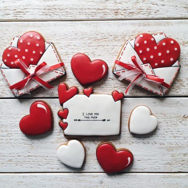 love letter cookies