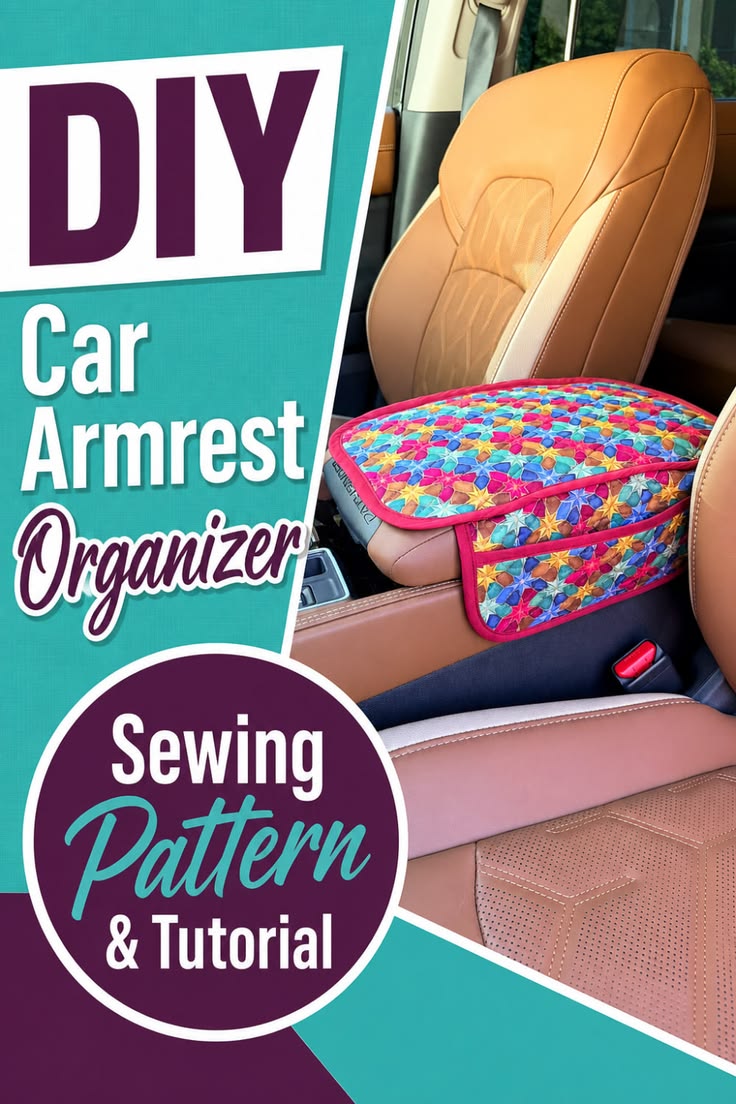 Sew a practical car organizer that adds storage right where 