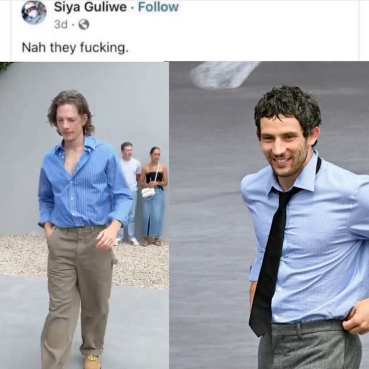 Mike Faist and Josh O’Connor Dior Summer 2026 Fashion Show