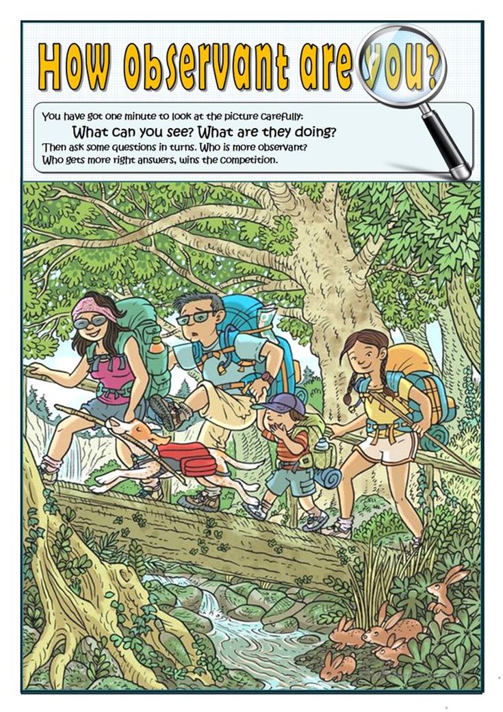 HOW OBSERVANT ARE YOU 5 - English ESL Worksheets for distanc