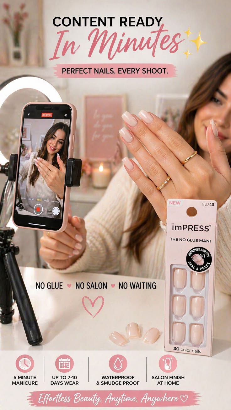 Ever felt your whole look is ready… but your nails aren’t? 😩