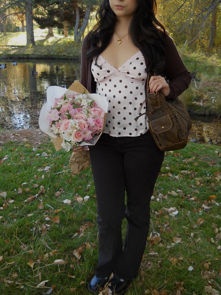#ootd #docmartens #polkadot #pinkaesthetic #outfit