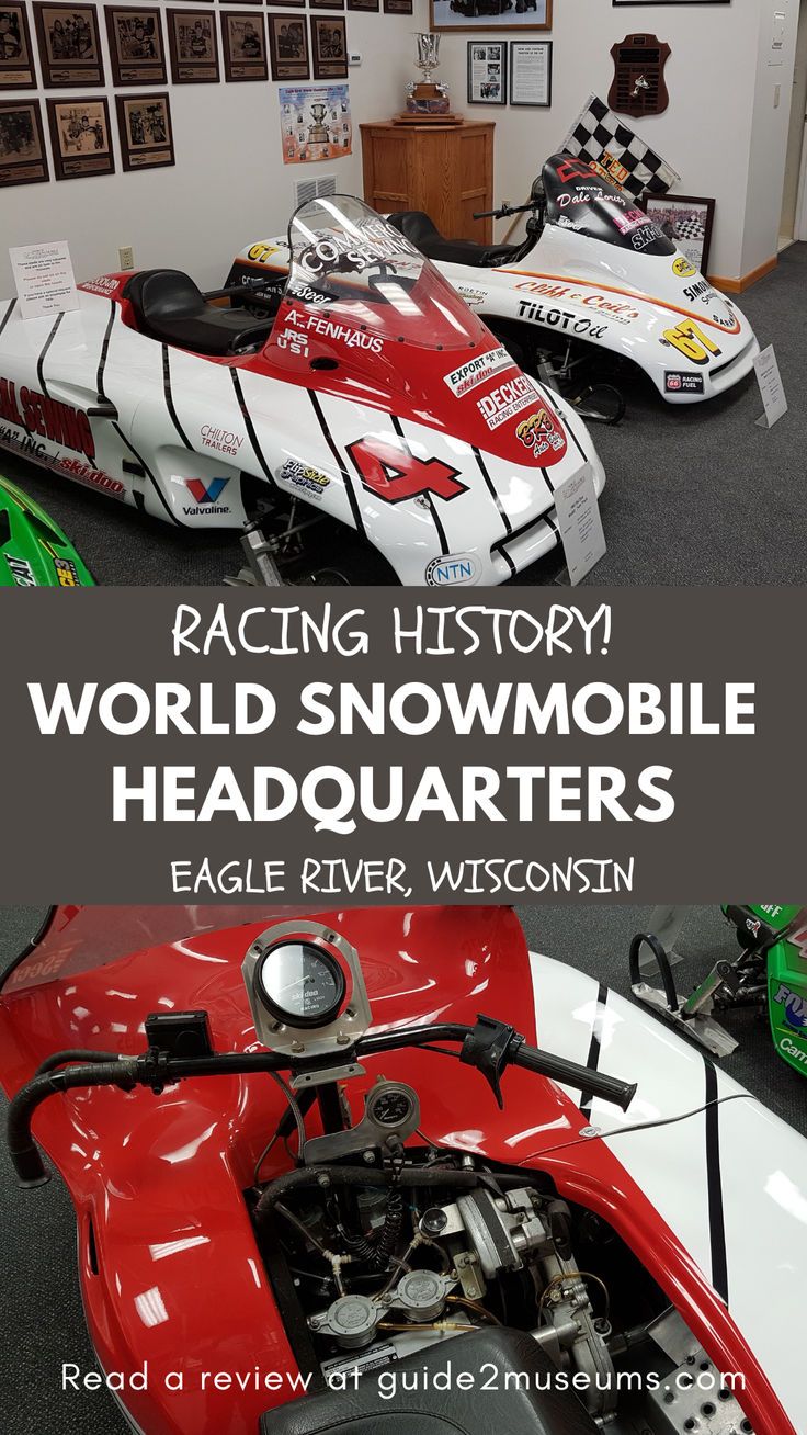 The World Snowmobile Headquarters Museum is situated in Eagl