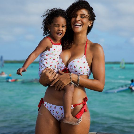 CHERRY BOMB : Baby one piece ruffle swimsuit on Etsy, $32.46