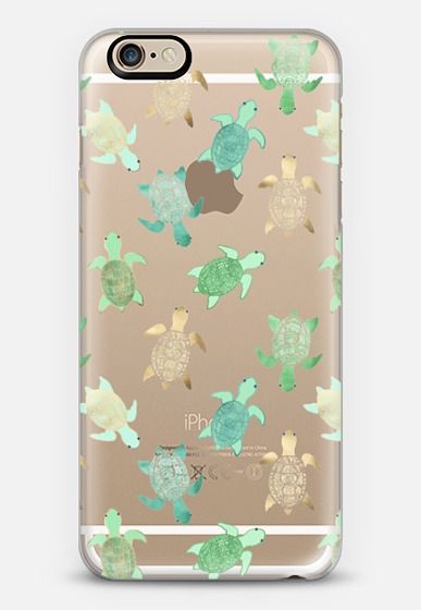 Turtles on Clear II iPhone 6s case by Tangerine- Tane | Case