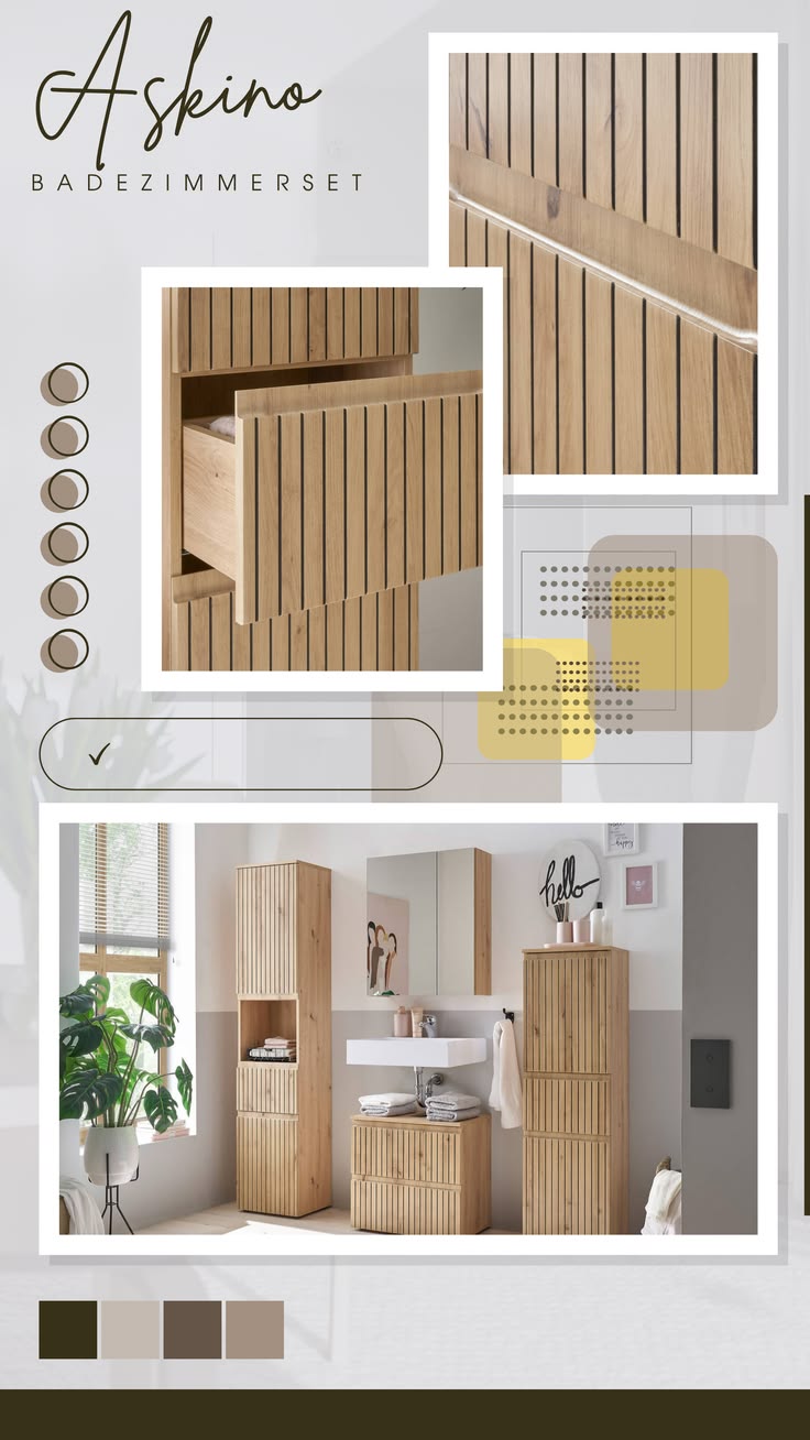 Wie lässt sich ein modernes Badezimmer warm und wohnlich ein