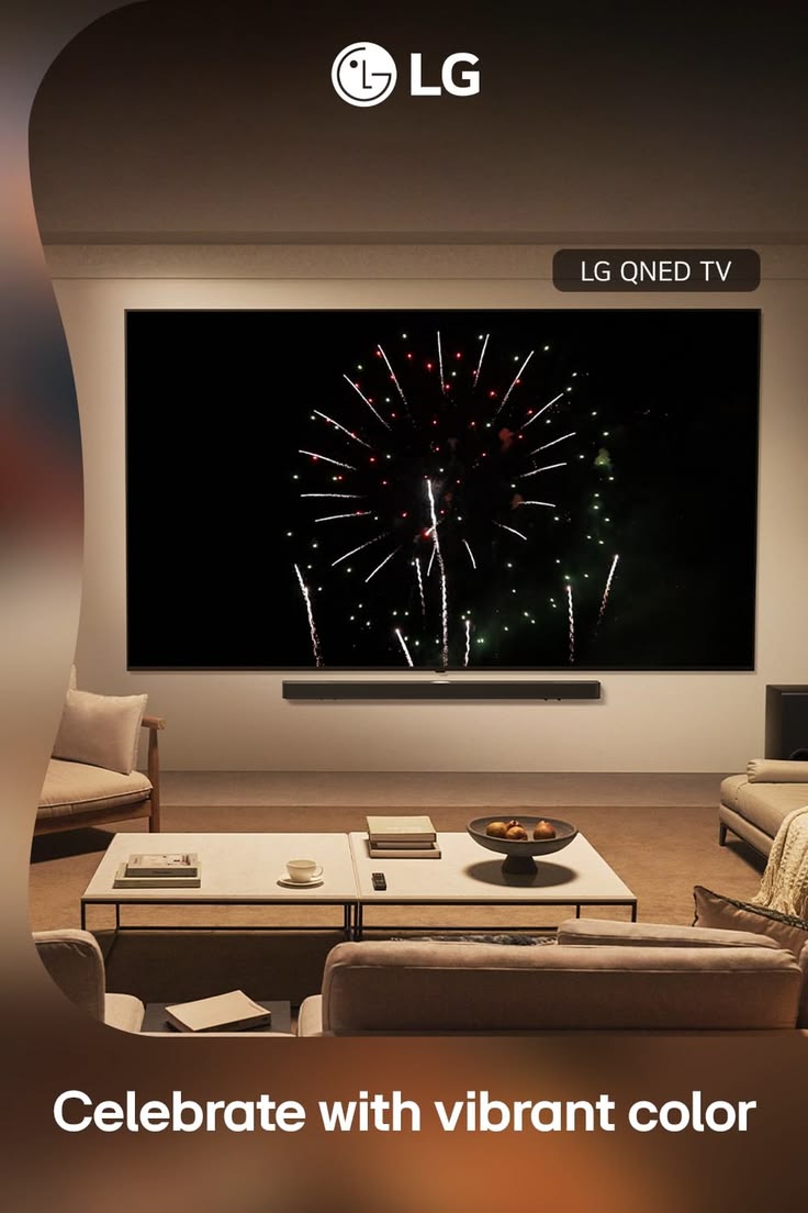 Sit back and experience the show with LG QNED TV’s sensation