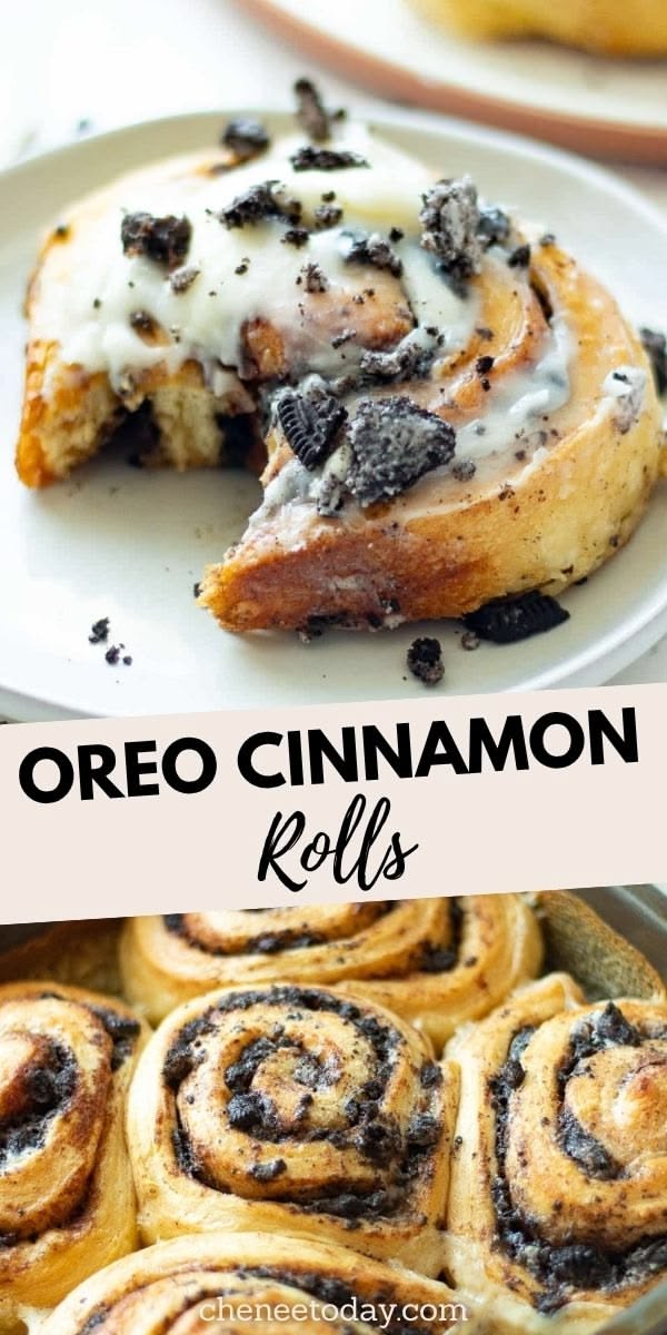 Pillsbury Oreo cinnamon rolls - flavor stuffed and so easy! 