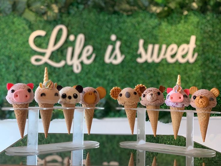 Animal Themed Ice Cream!