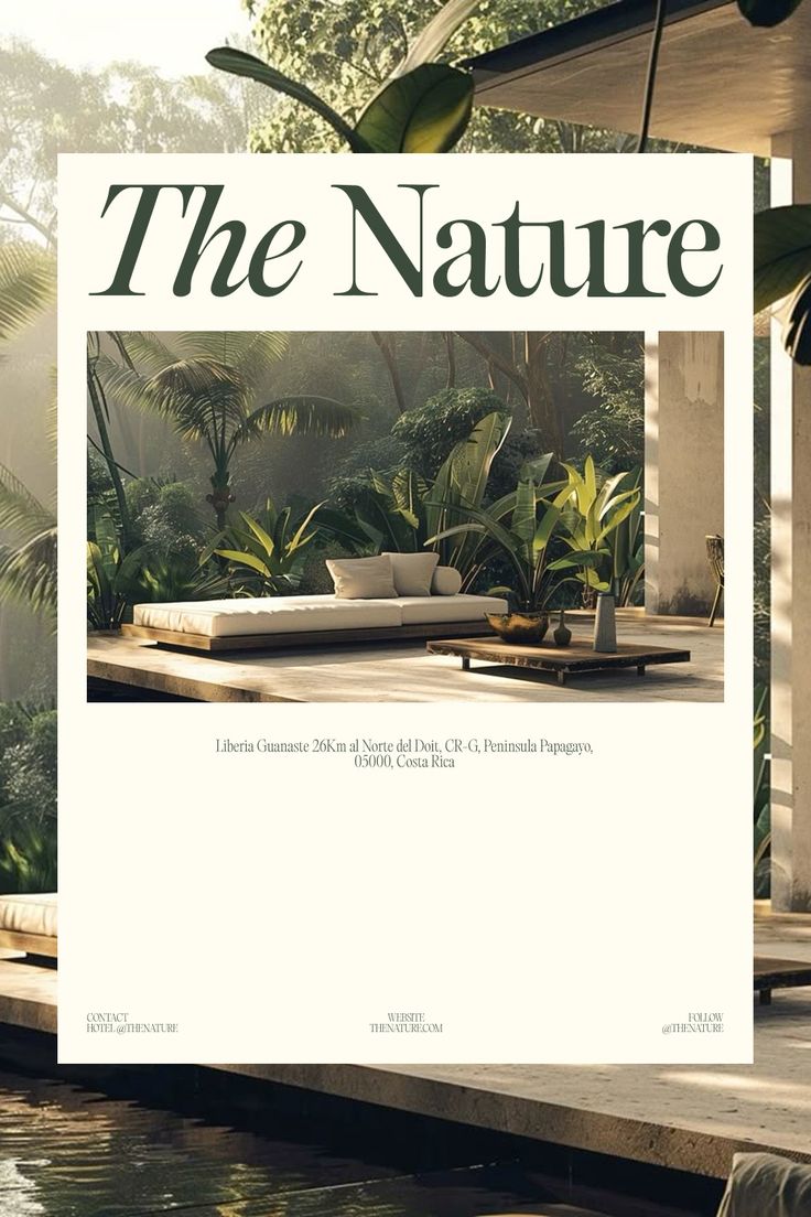 A calm luxury resort concept inspired by Costa Rica’s lush g