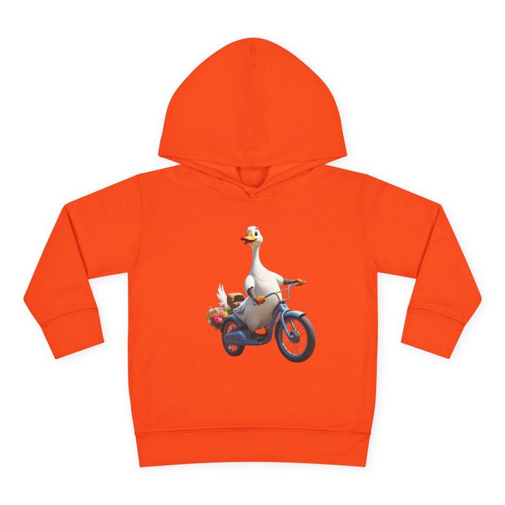 Infant Silly Goose Hoodie, Toddler Pullover Fleece, Funny Ba