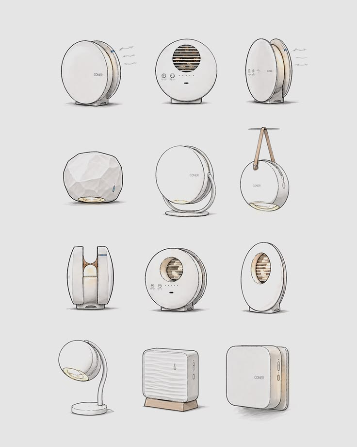 DIFFUSER DESIGN  PRODUCT DESIGN SKETCH