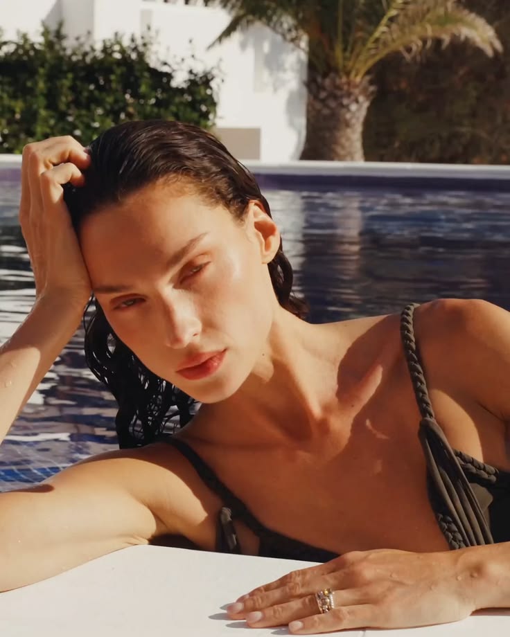 Swim. Read. Apply SPF. Nap. Admire your #BottegaVeneta swims