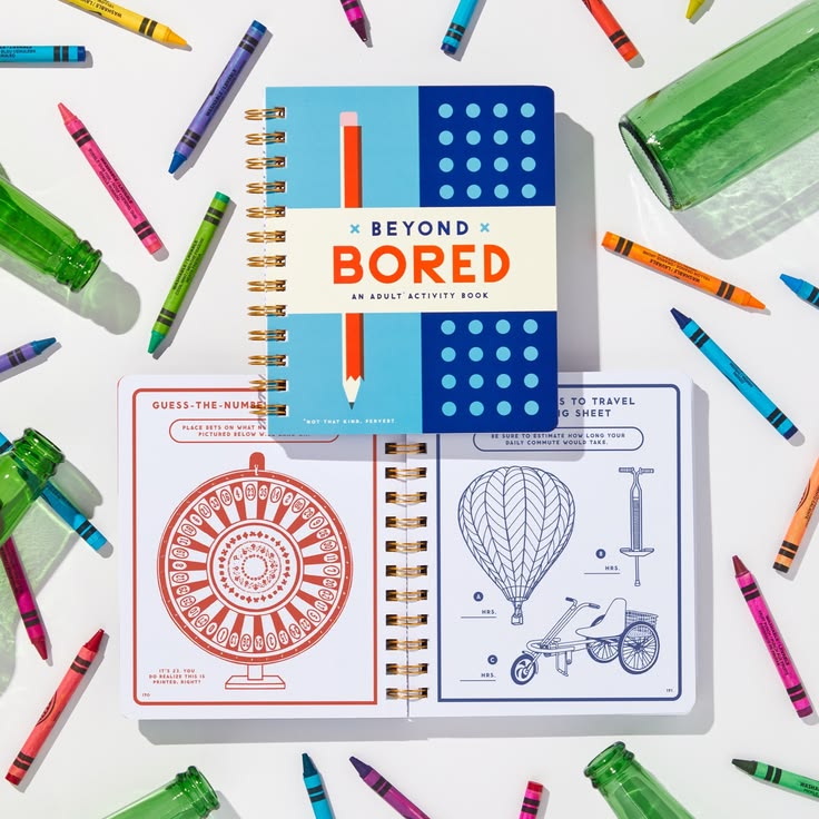 An activity book–with a bit of an attitude. Think of it as H