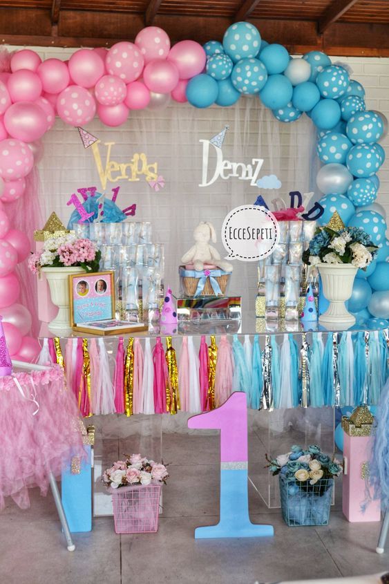 Fiestas para Niño y Niña: Ideas Creativas para Gemelos | Tip