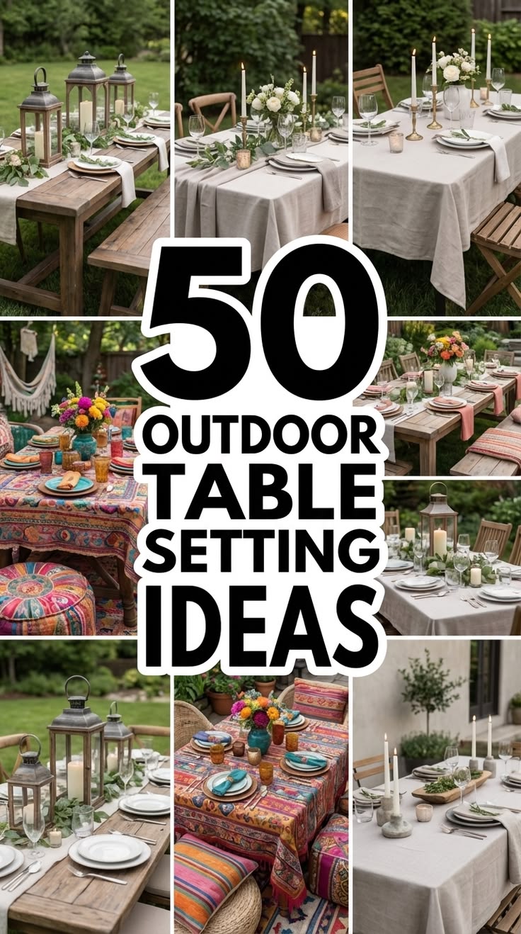 Get inspired by 50 Gorgeous Patio Table Styling You Will Lov