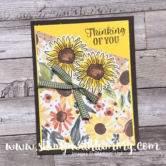 Radiant Sunflowers Class to Go! - Tammy K. Fite, Stampin' Up