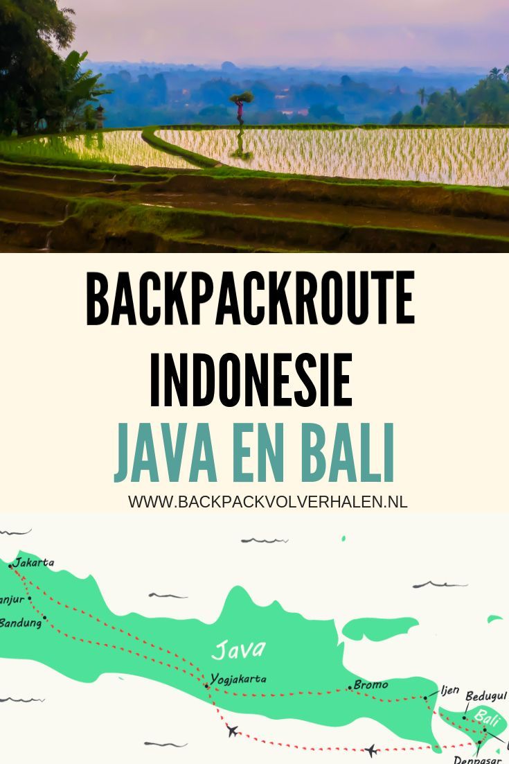 Opzoek naar een route door Indonesië? In dit artikel deel ik