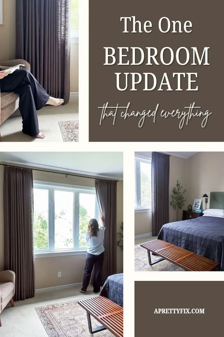 You don't have to replace everything to refresh a bedroom. S