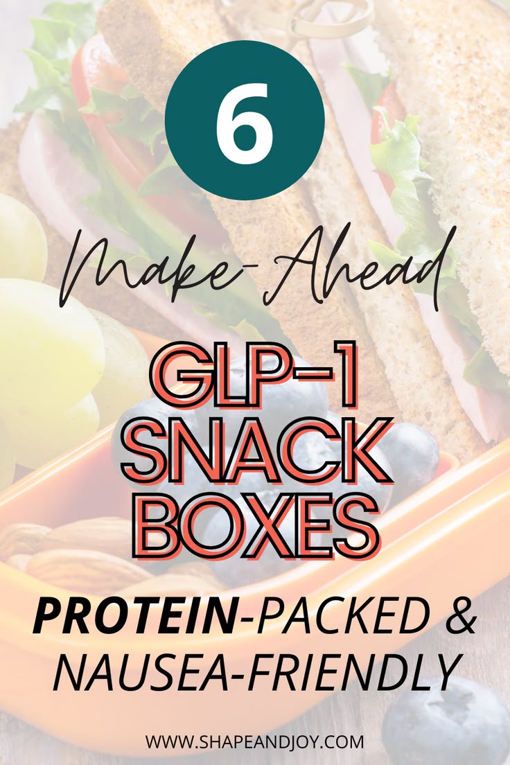 Make-Ahead GLP-1 Snack Boxes: High-Protein Combos You Can Gr
