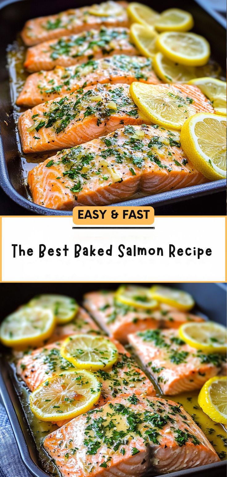 Discover the magic of The Best Baked Salmon Recipe, perfect 