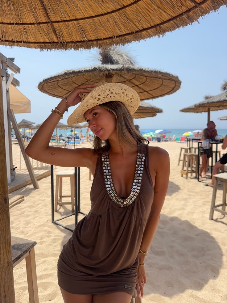 Sol, playa, arena, amigas y tardeos ✨⭐️ para mi esto es vida