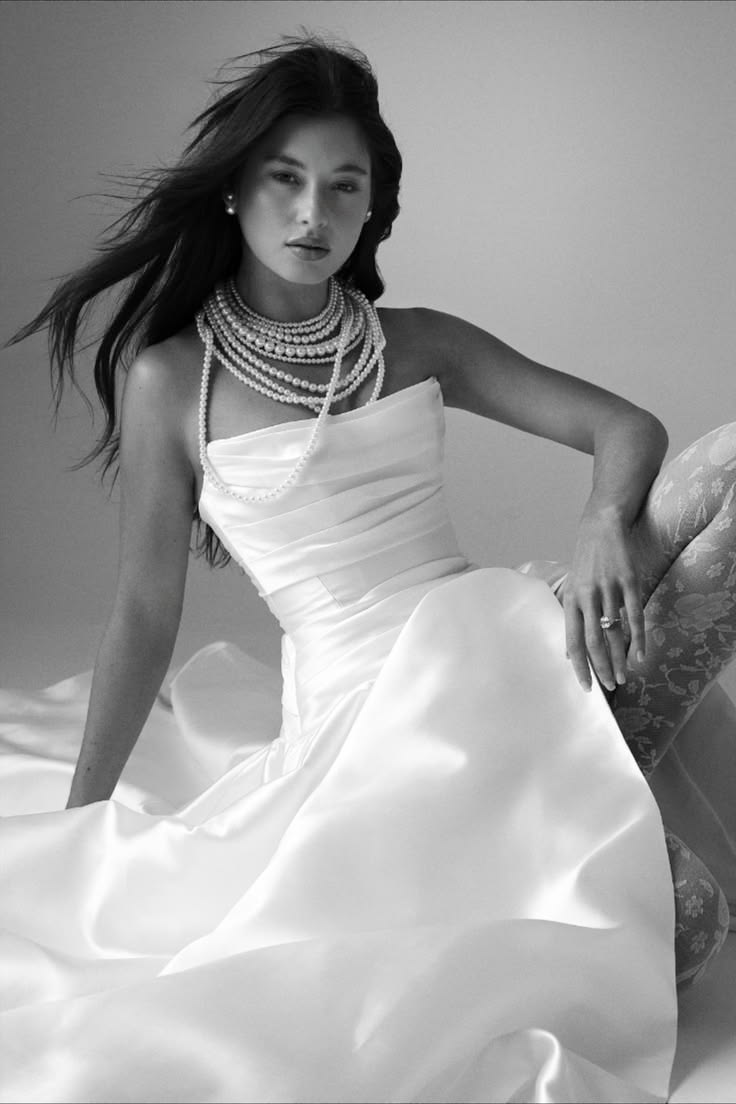 "Leighton" by Watters, drop waist wedding dress, bridal gown