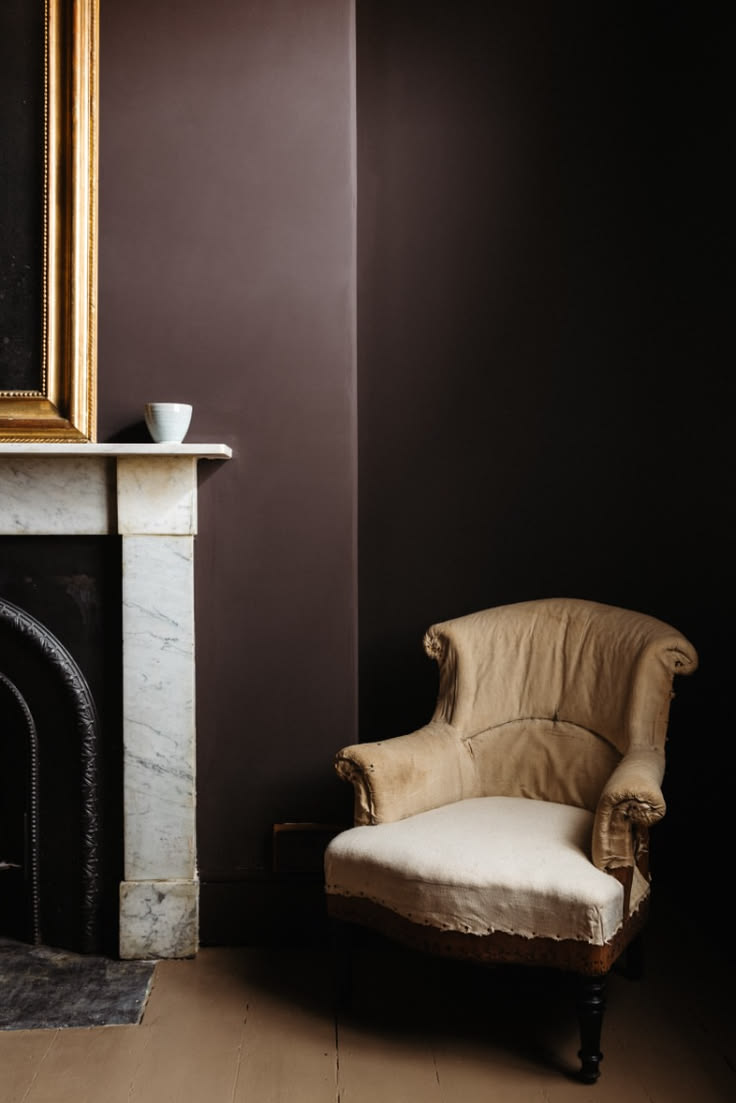 Fallen Plum is a very dark, burnt red – rich, evocative and 