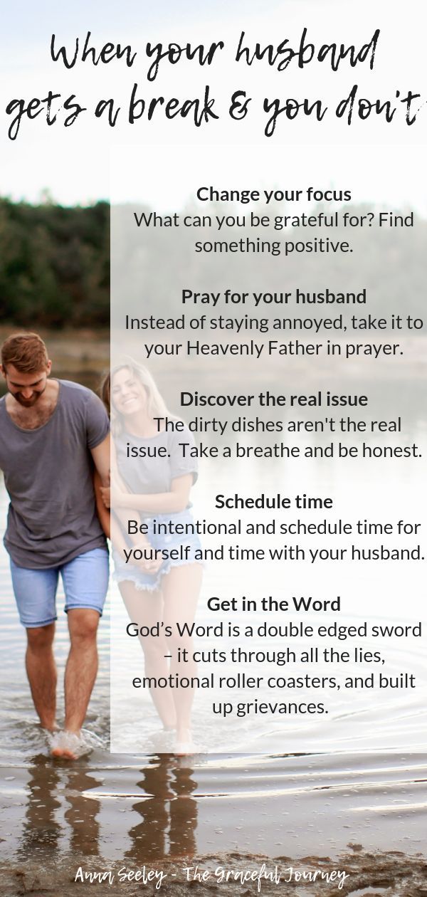 It's easy to fall into the trap of viewing your husband as a