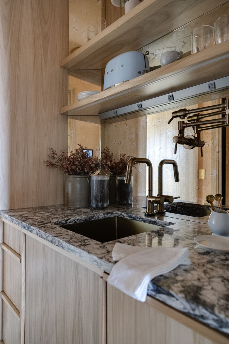 Elevate your dining experience with a stunning white oak bui