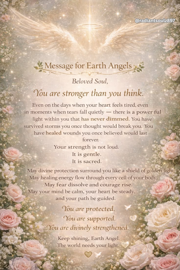 A soft, ethereal affirmation for sensitive souls and Earth A