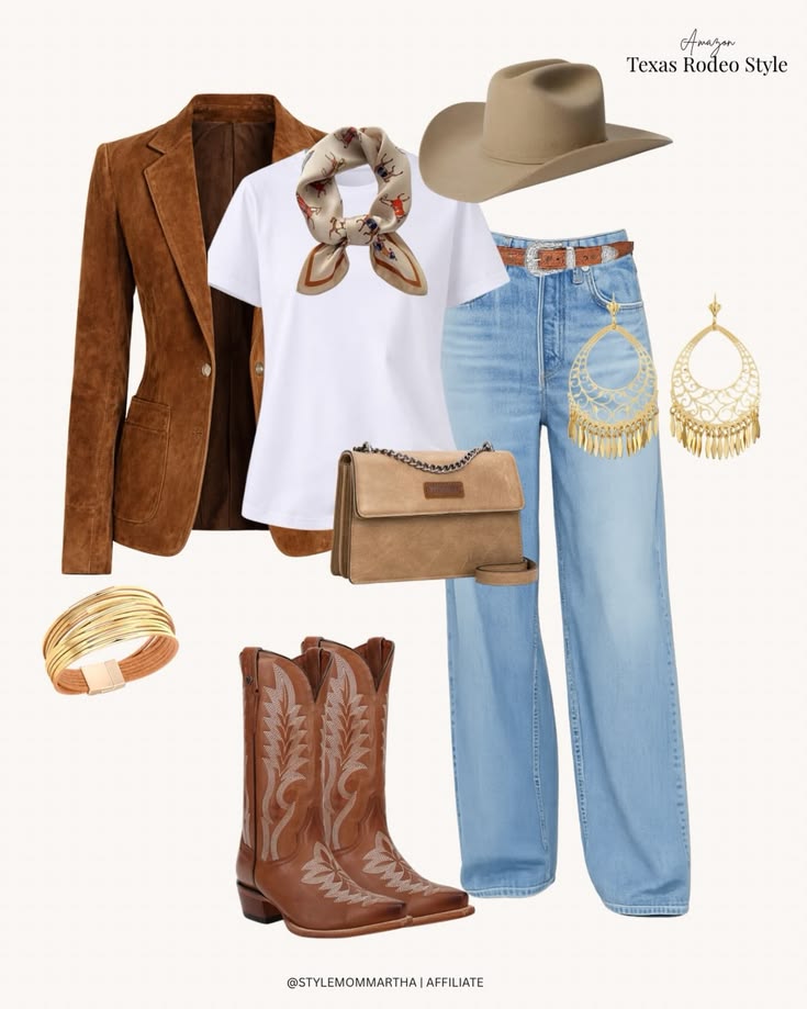 Rodeo style, but make it wearable all season 🤎  All the piec