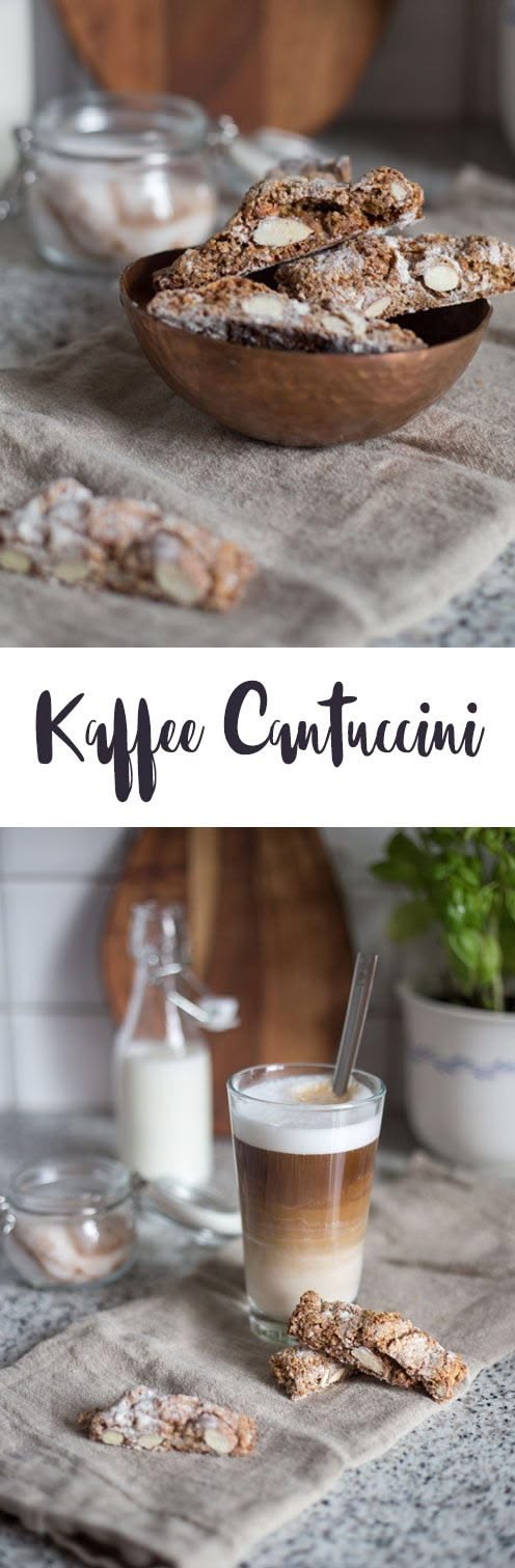 Kaffee Cantuccini Stangen Rezept - kleines Gebäck zum Kaffee