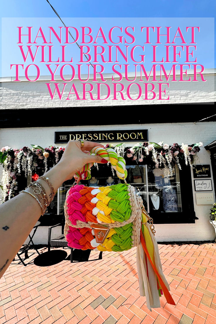 Handbags for summer that add color and life to your wardrobe