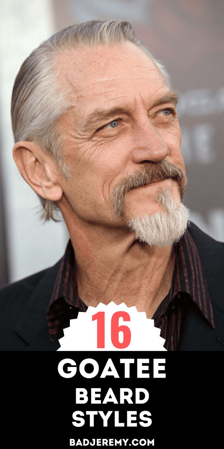 These 16 goatee beard styles are a must-see if you're bored 