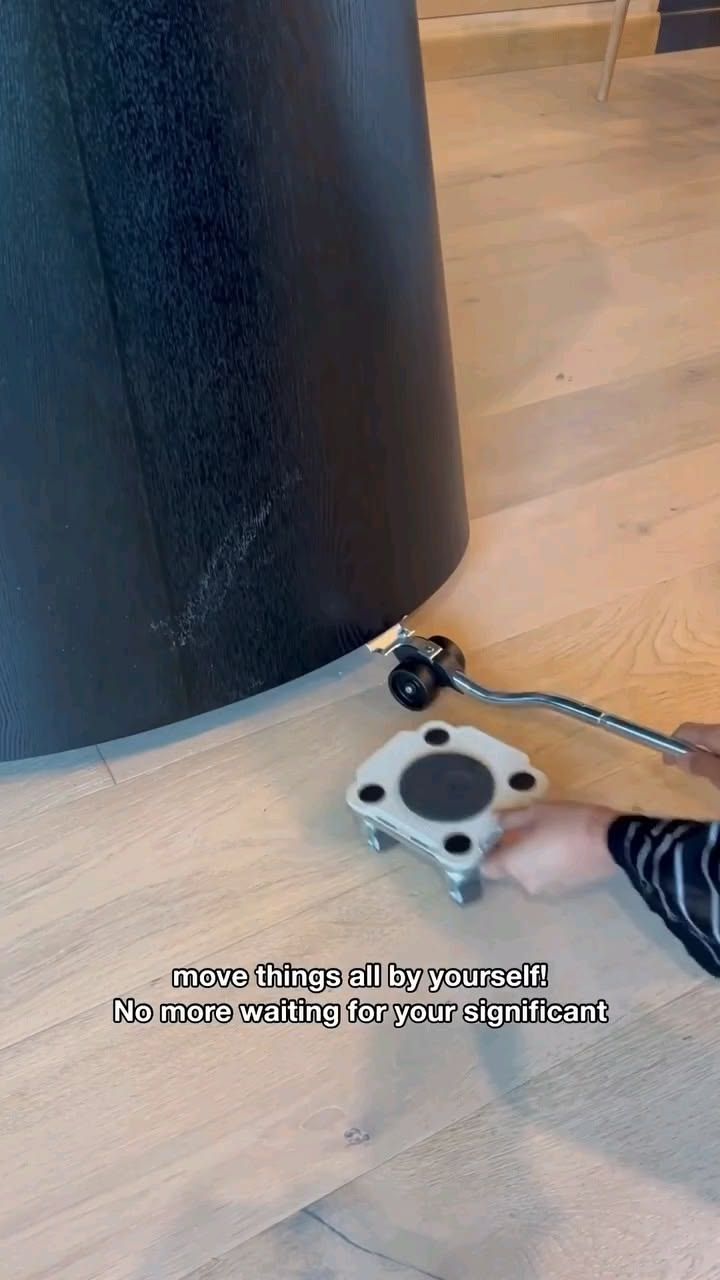 Move heavy furniture without straining your back. These heav